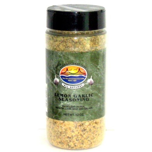 Carls Gourmet All Natural Lemon Garlic Seasoning And Meat Rub
