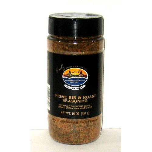 Carls Gourmet All Natural Prime Rib &Amp; Roast Seasoning - 16 Oz