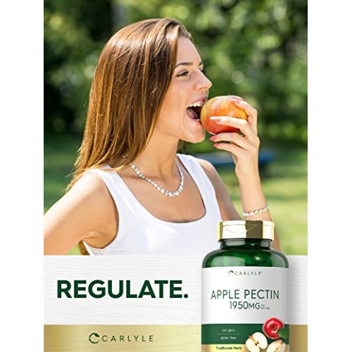 Carlyle Apple Pectin Capsules | 1950mg | 150 Pills | Non-GMO & G...