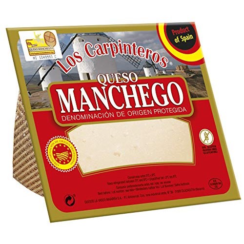 Manchego - 1.5 Lb + Free Membrillo - Quince Paste - 1 Container,