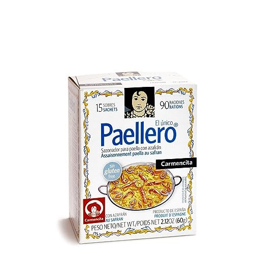 Carmencita. Traditional Paellero. Paella Seasoning with Saffron ...