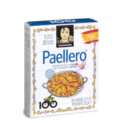 Paellero Paella Seasoning from Spain (5 packets)
