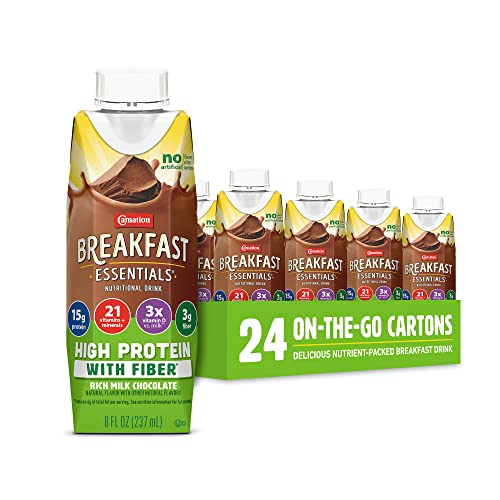 Carnation Breakfast Essentials High Protein With Fiber Ready-To-