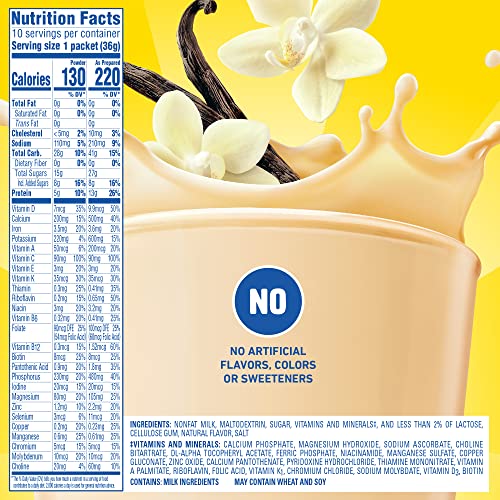 Carnation Breakfast Essentials Powder Drink Mix, Classic French