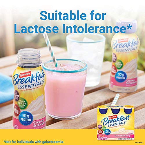 Carnation Breakfast Essentials Ready-To-Drink, Creamy Strawberry