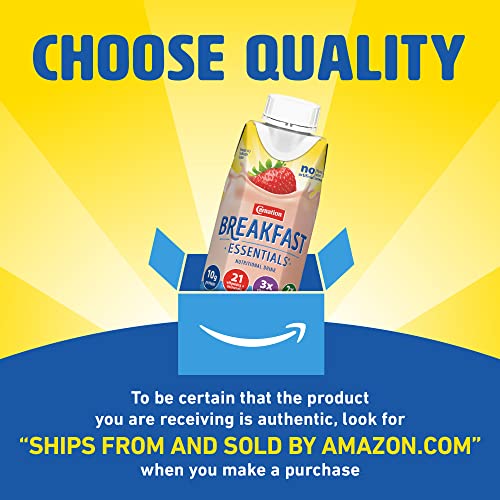 Carnation Breakfast Essentials Ready-To-Drink, Creamy Strawberry