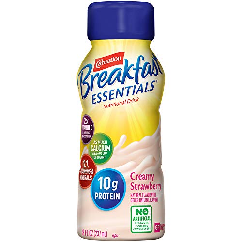 Carnation Breakfast Essentials Ready-To-Drink, Creamy Strawberry
