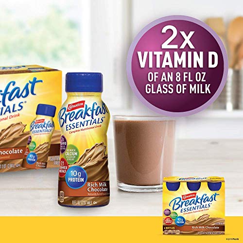 Carnation Breakfast Essentials Ready-To-Drink, Rich Milk Chocola