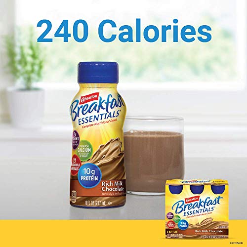 Carnation Breakfast Essentials Ready-To-Drink, Rich Milk Chocola