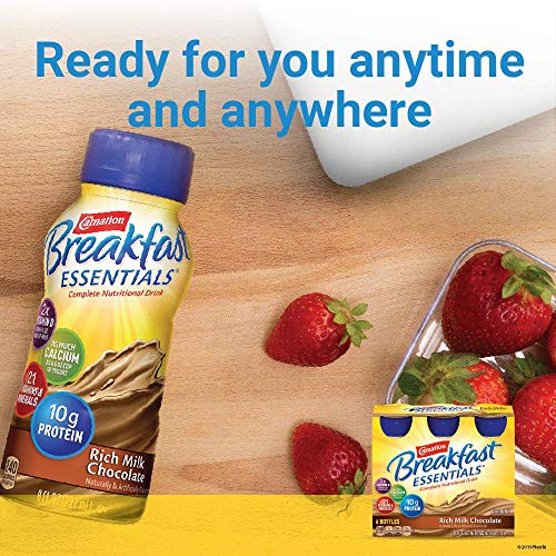 Carnation Breakfast Essentials Ready-To-Drink, Rich Milk Chocola