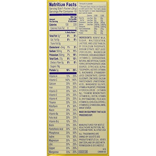 Carnation Breakfast Essentials Strawberry Sensations Complete Nu