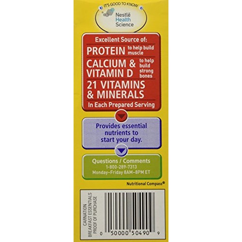 Carnation Breakfast Essentials Strawberry Sensations Complete Nu