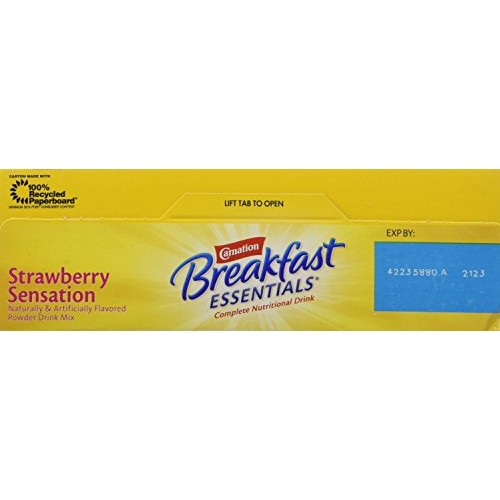 Carnation Breakfast Essentials Strawberry Sensations Complete Nu