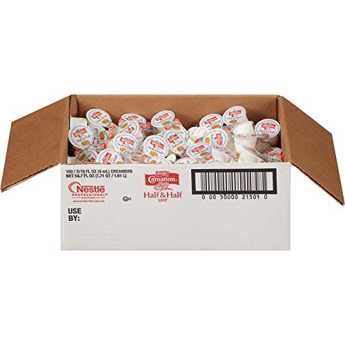 Carnation 21501 Half &Amp; Half, 0.304 Oz Cups, 180/Carton