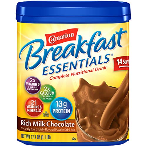 Carnation Breakfast Essentials Powder Drink Mix, Rich Milk Choco