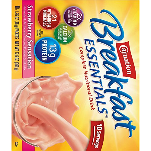 Carnation Breakfast Essentials Strawberry Sensation Complete Nut