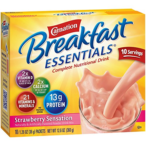 Carnation Breakfast Essentials Strawberry Sensation Complete Nut