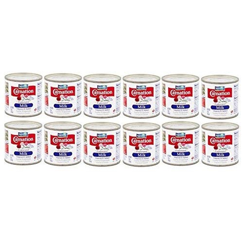 Carnation Vitamin D Added Evaporated Milk 5 Fl. Oz.Pack Of 12