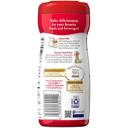 Nestle Carnation Malted Milk Powder, Chocolate And Orginal Flavo