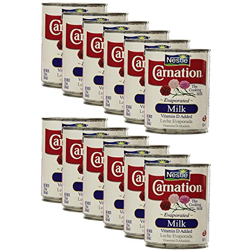 Nestle Carnation Evaporated Milk 12Oz Pack Of 12