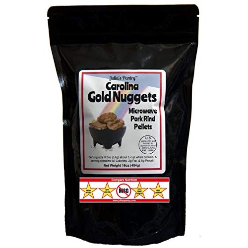 Carolina Gold Nuggets Microwave Pork Puffies Bake-N-Puffs, Origi