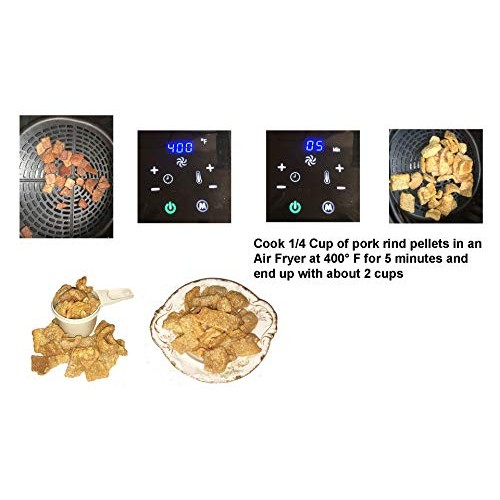 Julias Pantry Pork Rinds 2.5 Pounds Value Bag ZERO CARBS - Atki...