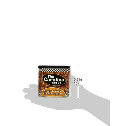 The Carolina Nut Company Peanuts, Honey Roasted Chipotle, 12 Ounce