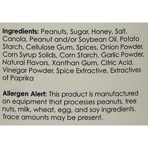 The Carolina Nut Company Peanuts, Honey Roasted Chipotle, 12 Ounce