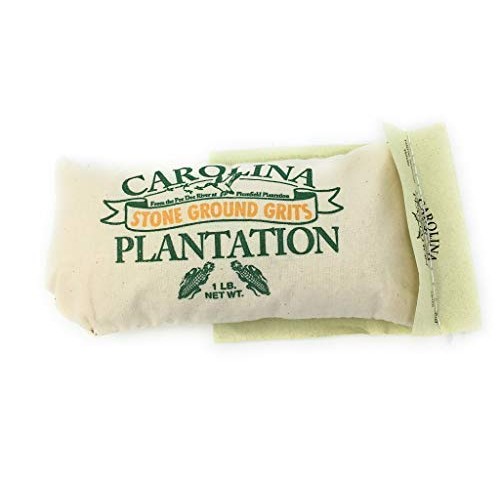 Carolina Plantation Stone Ground White Grits, 16 Oz