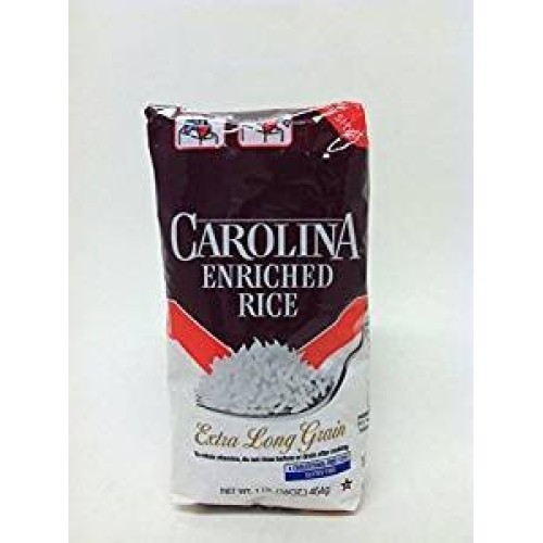 Carolina Enriched Rice Extra Long Grain Gluten Free 16 Oz. Pack
