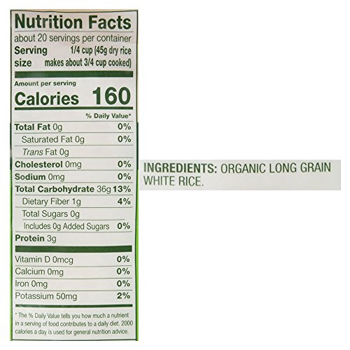 Carolina Organic White Rice, 2 Lb.