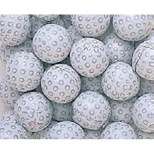 Golf Balls Premium Solid Milk Chocolate - 1 Pound