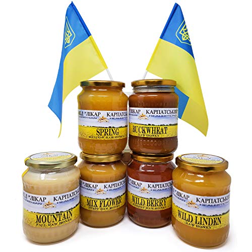 Goshen Honey Amish Extremely Raw Carpathian Pure Buckwheat Honey