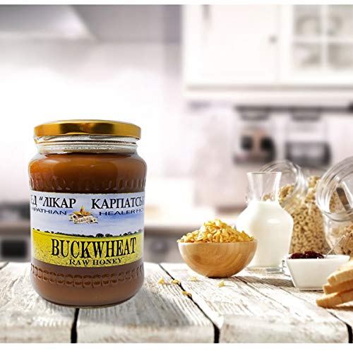 Goshen Honey Amish Extremely Raw Carpathian Pure Buckwheat Honey