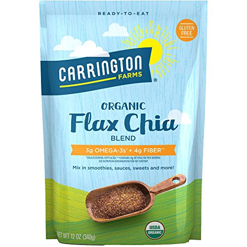 Carrington Farms Flax Chia Blend, Gluten Free, Usda Organic, 12
