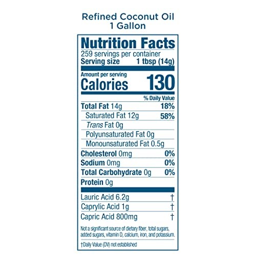 Carrington Farms Organic Refined Coconut Oil, Gluten Free, Non-G
