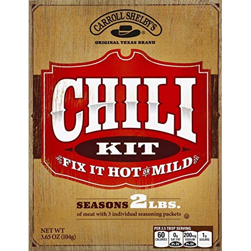 Carroll Shelby Original Texas Chili Kit, 4 Oz.