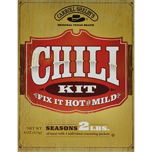 Carroll Shelbys Original Texas Chili Kit, 4 Oz Pack Of 2