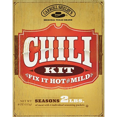 Carroll Shelbys Original Texas Chili Kit, 4 Oz