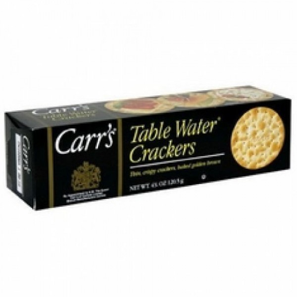 CarrS Table Water Crackers 12X4.25Oz