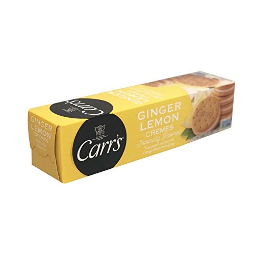 Carrs Ginger Lemon Cremes Cookies, 7.05 Oz