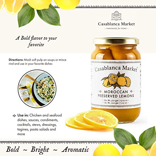 Casablanca Market Moroccan Preserved Lemons All Natural Aromatic