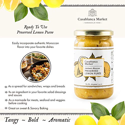 Casablanca Market Moroccan Preserved Lemons Spread All Natural A