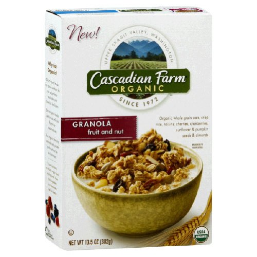 Cascadian Farm Granola Fruit &Amp; Nut