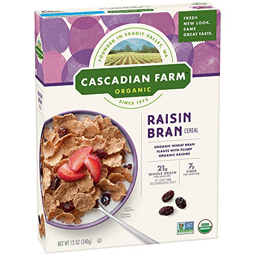 Cascadian Farm - Organic Raisin Bran Cereal, Organic, Whole Grai
