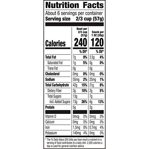 Cascadian Farm Organic Cinnamon Crunch Cereal, Whole Grain Cerea