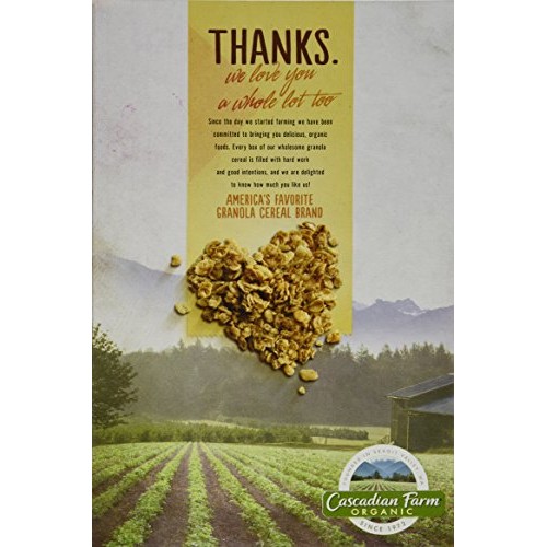 Cascadian Farm Organic Classic Oats and Honey Granola, 16 oz