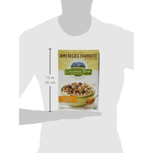 Cascadian Farm Organic Classic Oats and Honey Granola, 16 oz