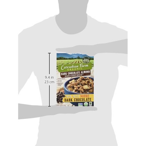 Cascadian Farm: Organic Dark Chocolate Almond Granola 1 X 13.25