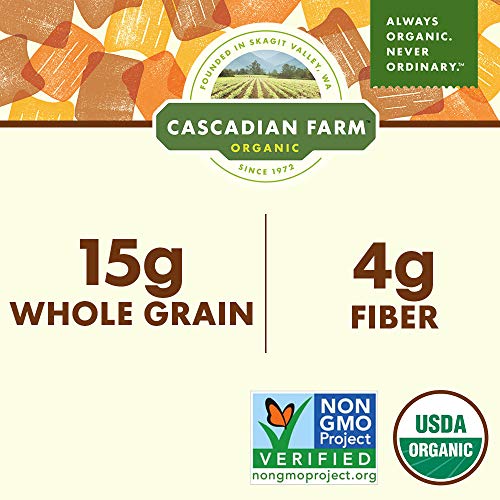 Cascadian Farm Organic Graham Crunch Cereal, 9.6 Ounce Pack Of 10